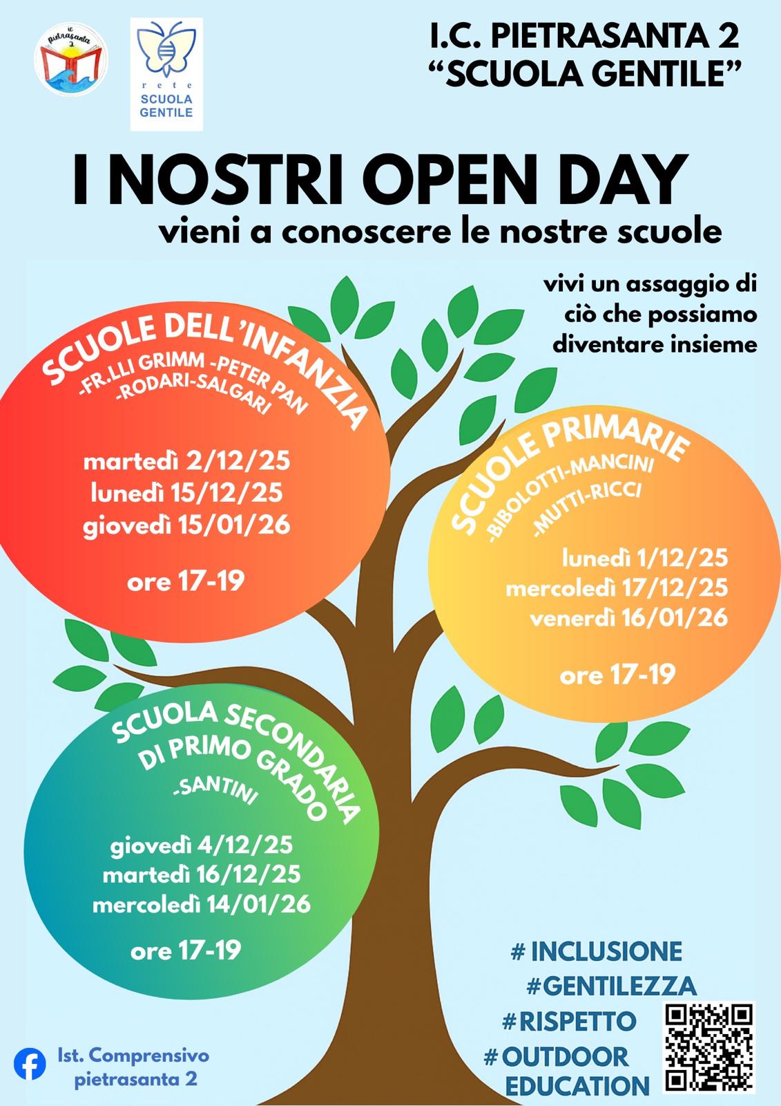 Localndina Open Day dell IC Pietrasanta 2