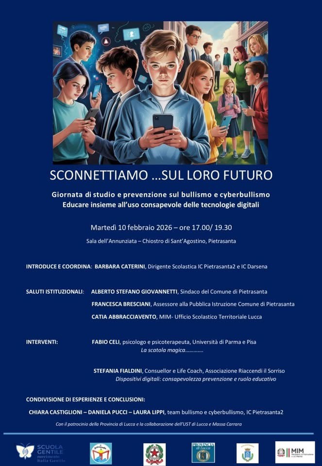 locandina evento Sconnettiamo sul loro futuro